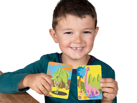 Zestaw do kolorowania piaskiem Sabbiarelli Bag - Dinozaury 3l+ SABBIARELLI