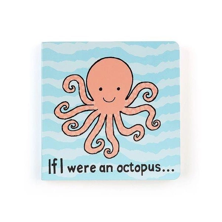 JellyCat - Ośmiornica książeczka If I were an Octopus