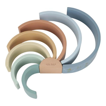 Little Dutch Tęcza błękit Forest Friends FSC