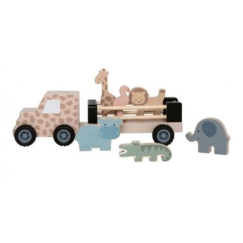 Drewniany samochód jeep safari Jabadabado