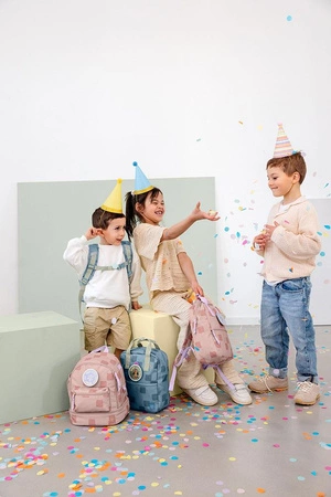 Lassig Plecak mini kwadratowy Pattern Party Rose