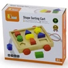 Drewniany Wózek z klockami i Sorterem Viga Toys