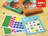 Gra podróżna z naklejkami Apli Kids - Sudoku kształty