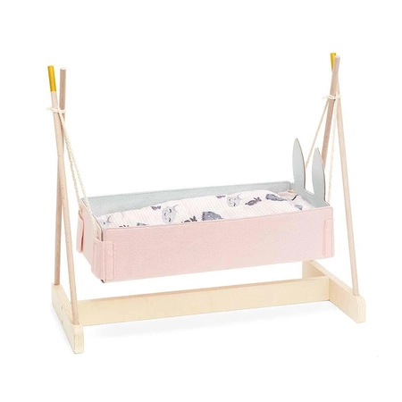 Kołyska dla lalki Skrallan