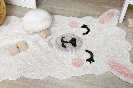 Dywan bawełniany Smile Like a Llama Mr Wonderful & Lorena Canals 82x120 cm