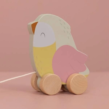 Little Dutch Ptaszek do ciągnięcia Flowers & Butterflies LD7086