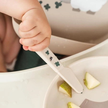 Done by Deer Sztućce dla Dziecka Foodie Tiny Farm Sand