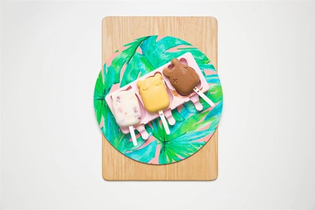 Silikonowe foremki do lodów We Might Be Tiny - Yellow