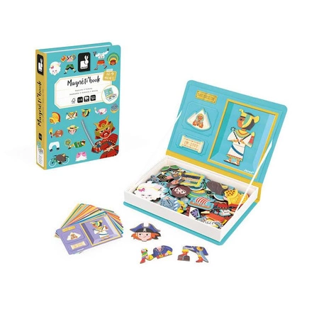 Magnetyczna układanka Historia Magnetibook 3-8 lat, Janod