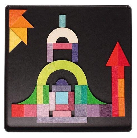 Układanka magnetyczna Geografia, 6+, Grimm's