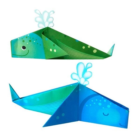 Box Candiy, zestaw artystyczny origami Statki i podwodny świat