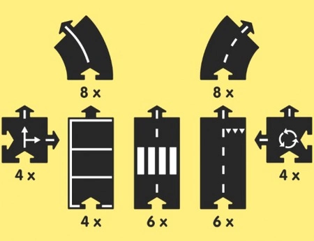 WAYTOPLAY: DROGA DO UKŁADANIA 40 EL. King OF The Road