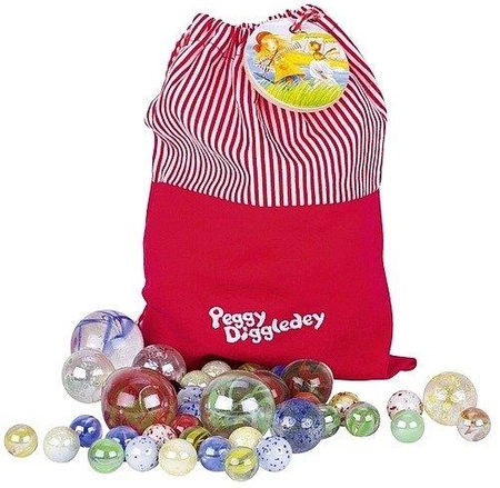 Gra zręcznościowa, Szklane kulki Peggy Diggledey, goki