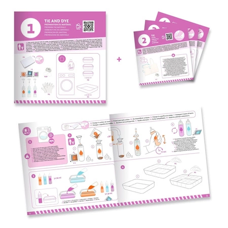 Zrób to sam - FARBOWANIE METODĄ TIE-DYE DJ07942