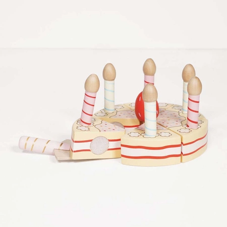 Drewniany tort waniliowy Le Toy Van