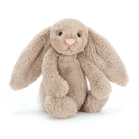 JellyCat Bashful Królik beżowy 31cm