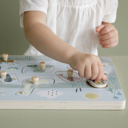 Little Dutch Puzzle dźwiękowe Little Goose FSC LD4763