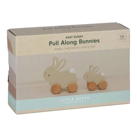 Little Dutch Króliczki do ciągnięcia FSC LD8861