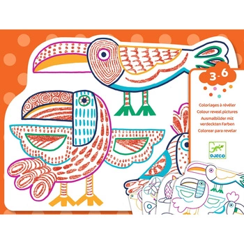 Magiczne kolorowanki - DZIKIE RODZINKI DJ00066