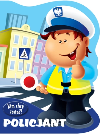Policjant kim chcę zostać wykrojnik