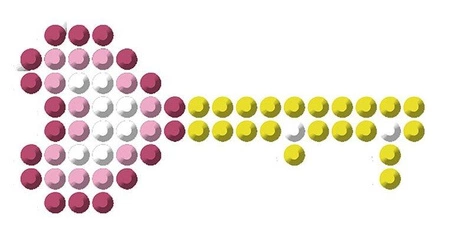 Zestaw kreatywny Cudowne kryształki Naklejki 7+, Janod