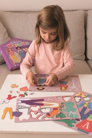 Magnetyczna układanka Apli Kids - Moda