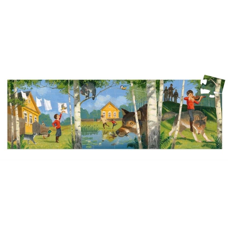 Puzzle tekturowe PIOTR I WILK 50 el.DJ07309