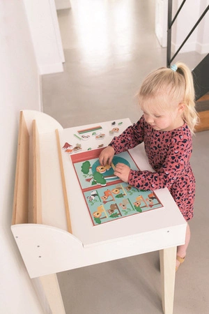 Scratch, magnetyczna układanka - kształty i kolory Zwierzęta