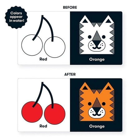 Mudpuppy Magiczna książeczka do kąpieli Jaki mam kolor?