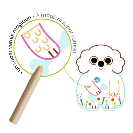 Magiczne kolorowanki - DOMOWE ZWIERZĄTKA DJ00061