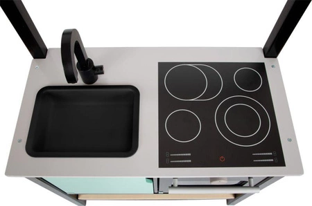 Drewniana kuchnia dla dzieci Black Industrial Small Foot 12433