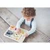LILLIPUTIENS Drewniana tablica labirynt sensoryczny Farma 18 m+