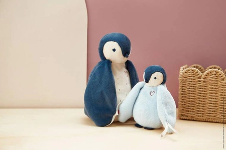 Kaloo Zestaw dwóch przytulanek Pingwinki 25 cm i 15 cm w pudełku kolekcja Complices