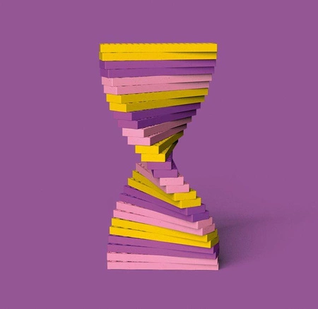 Kreatywne klocki konstrukcyjne Słodki Domek Mini Box Bioblo 40 elementów