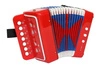 Akordeon czerwony