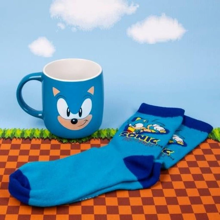 Zestaw prezentowy Sonic The Hedgehog: kubek plus skarpetki
