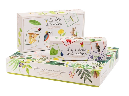 Gra MEMO NATURA Les Jardin du Moulin 712386