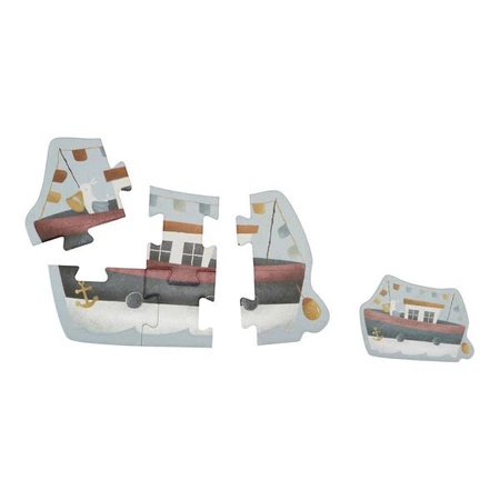 Little Dutch Puzzle 6 elementów Sailors Bay LD4761