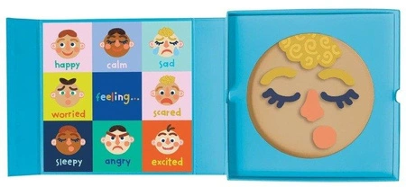 Zestaw magnetyczny układanka Twarz pełna emocji 158960-Manhattan Toy, zabawki kreatywne