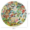 BOPPI, Puzzle okrągłe 58 cm - Życie w mieście