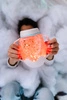 Glo Pals, Słoik sensoryczny do napełniania wodą, kolor szary, Cozy Cloud