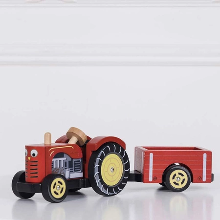 Traktor Czerwony Bertiego Le Toy Van