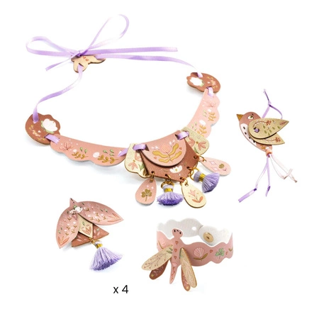 Zrób to sam - komplet biżuterii PTASZEK DJ07977