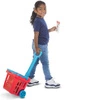Zakupowy kosz z wyciąganym uchwytem na kółkach i akcesoriami 14073-Melissa & Doug, zabawa w sklep