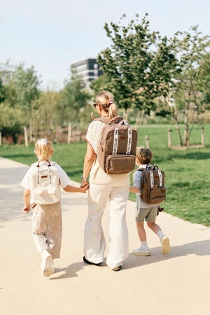 Childhome Plecak Family Club Signature Teddy Soft brown