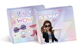 Notatnik ze samoprzylepnymi karteczkami WOW00074 1szt.mix