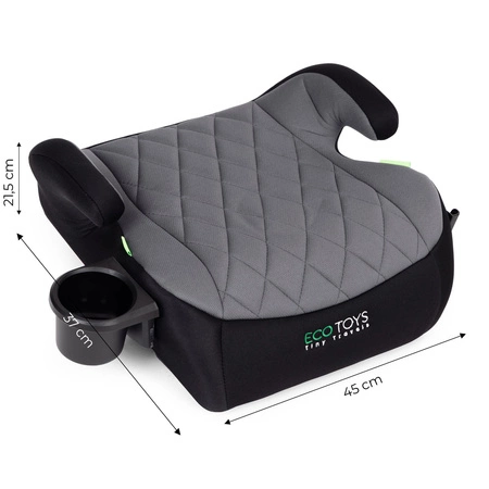 Podkładka samochodowa siedzisko dla dzieci i-SIZE wzrost 125-150 cm uchwyt na napoje ECOTOYS