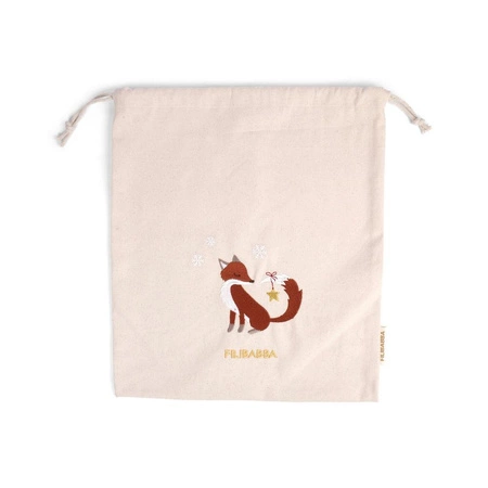 Filibabba Torba na prezenty - Wonderful Winter Fox