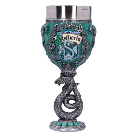 Puchar kolekcjonerski Harry Potter Slytherin (wysokość: 19,5 cm)