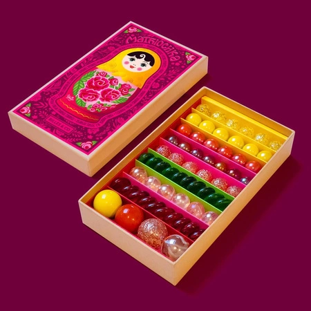 Szklane kulki UKRAIŃSKA MATRIOSZKA KATERINA BOX-10
